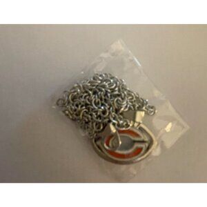 Chicago Bears Football Team Football Pendant Necklace